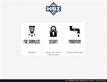 Tablet Screenshot of hsisprinklers.com